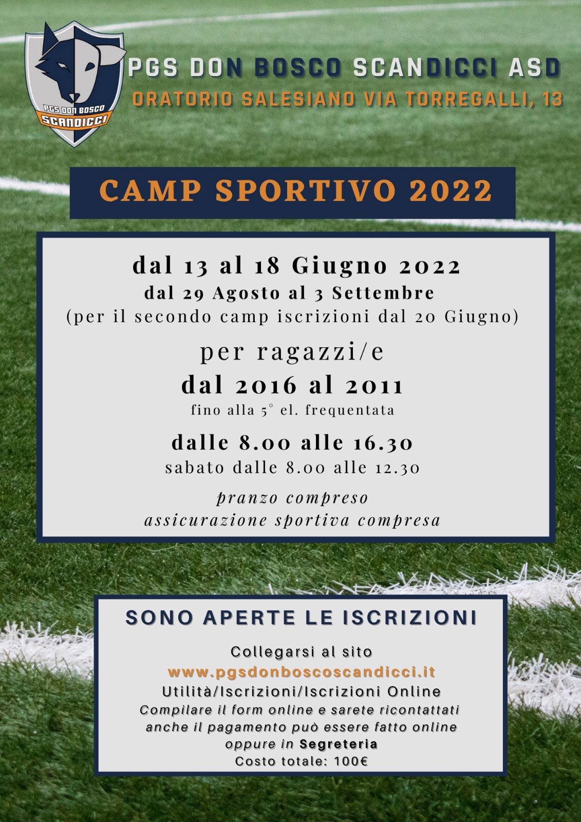 camp sportivo settembre